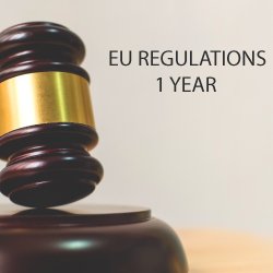 EU Regulations - 1 year